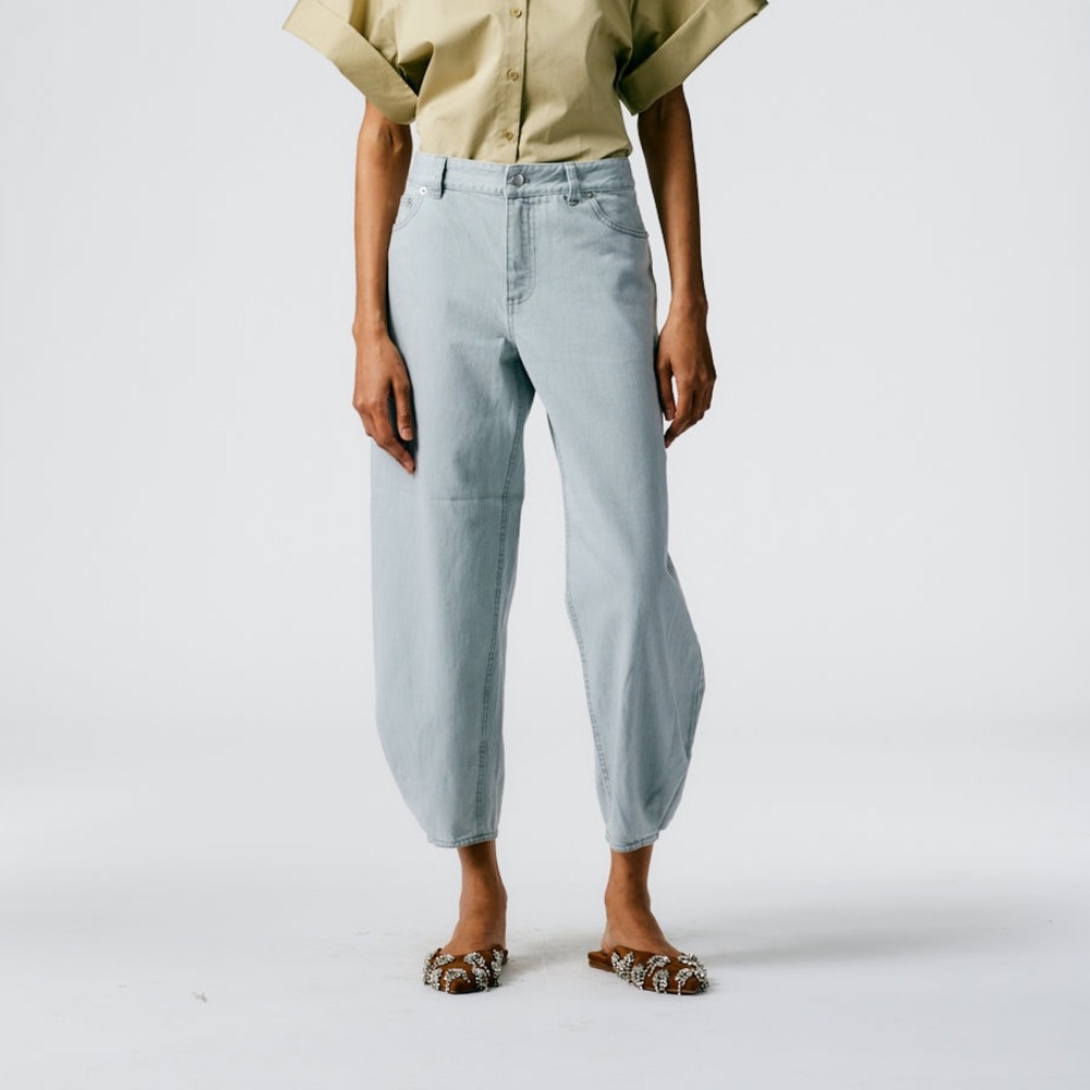 Tibi Grey Denim Brancusi Jean |  Regular Size 27